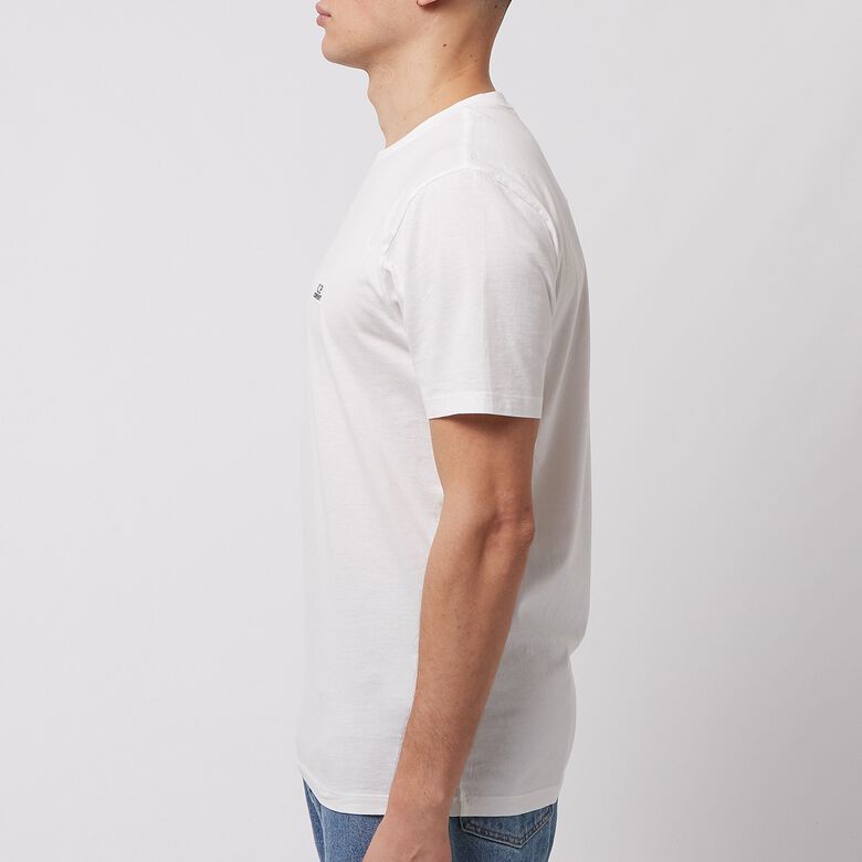 C. P. Company 30/1 Jersey T-Shirt gauze white