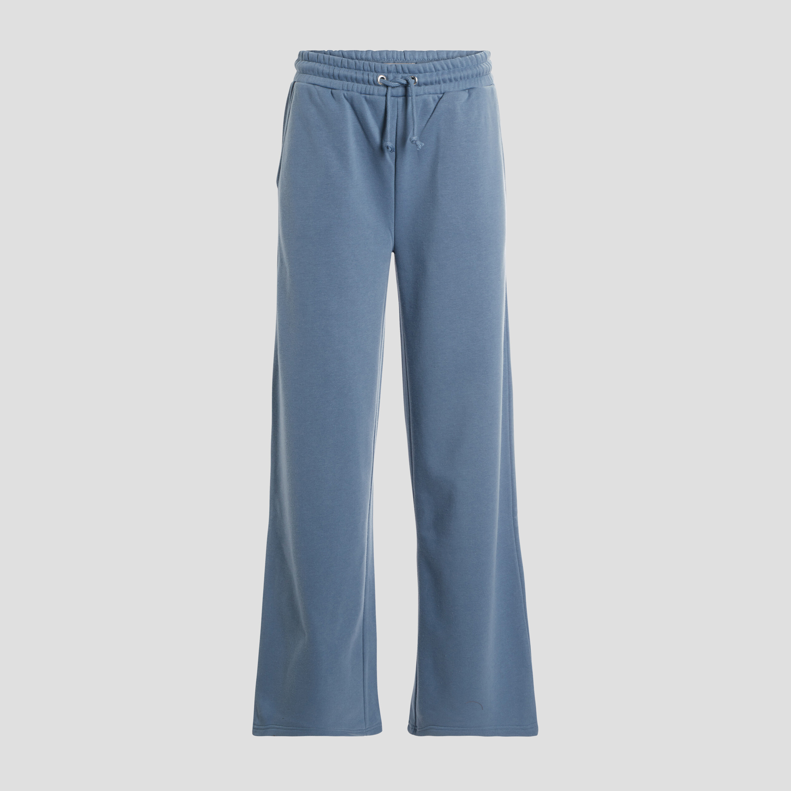 Pantalon jogging large bleu gris femme | La Halle