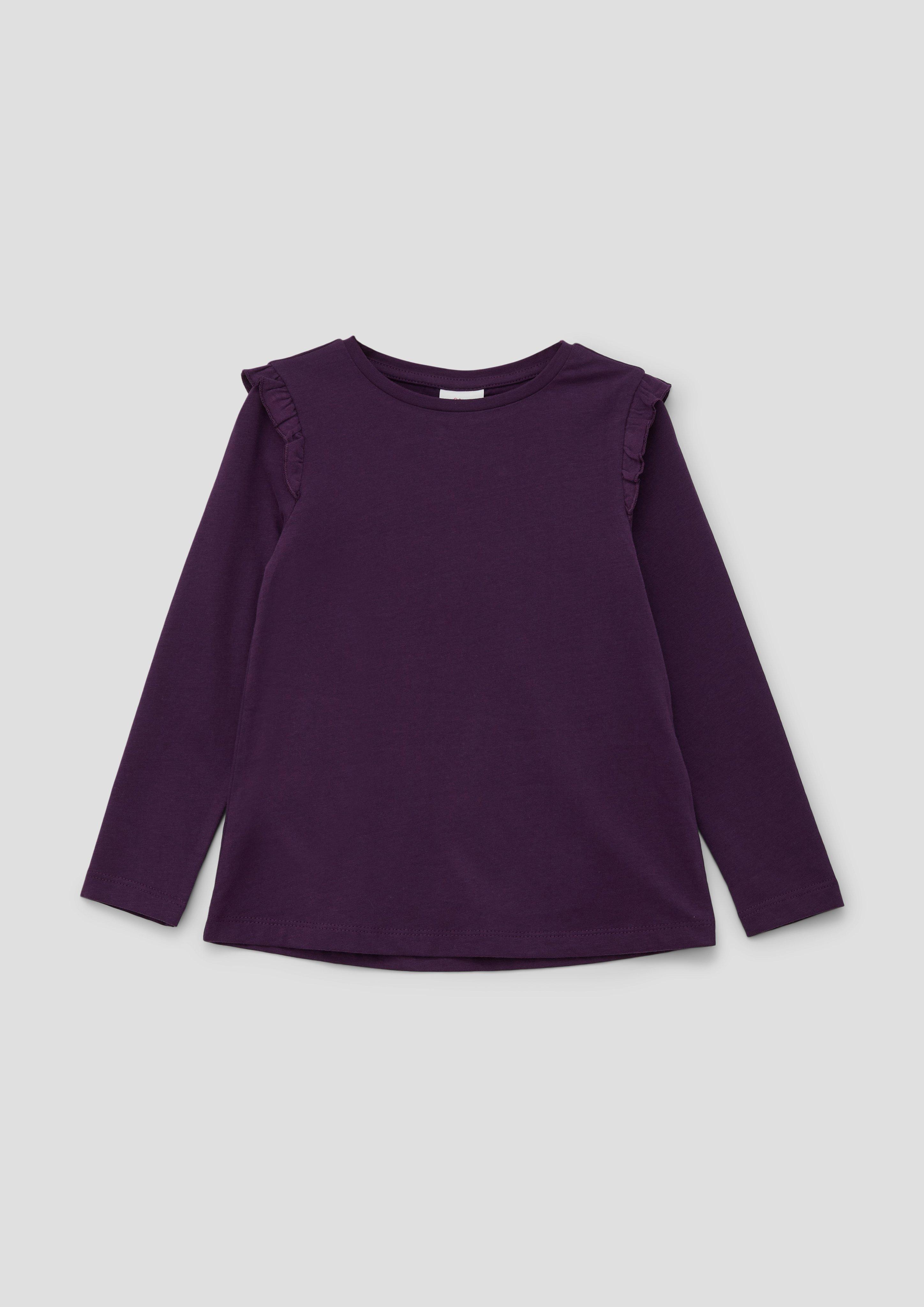 Longsleeve mit Rüschen  2133807-4836