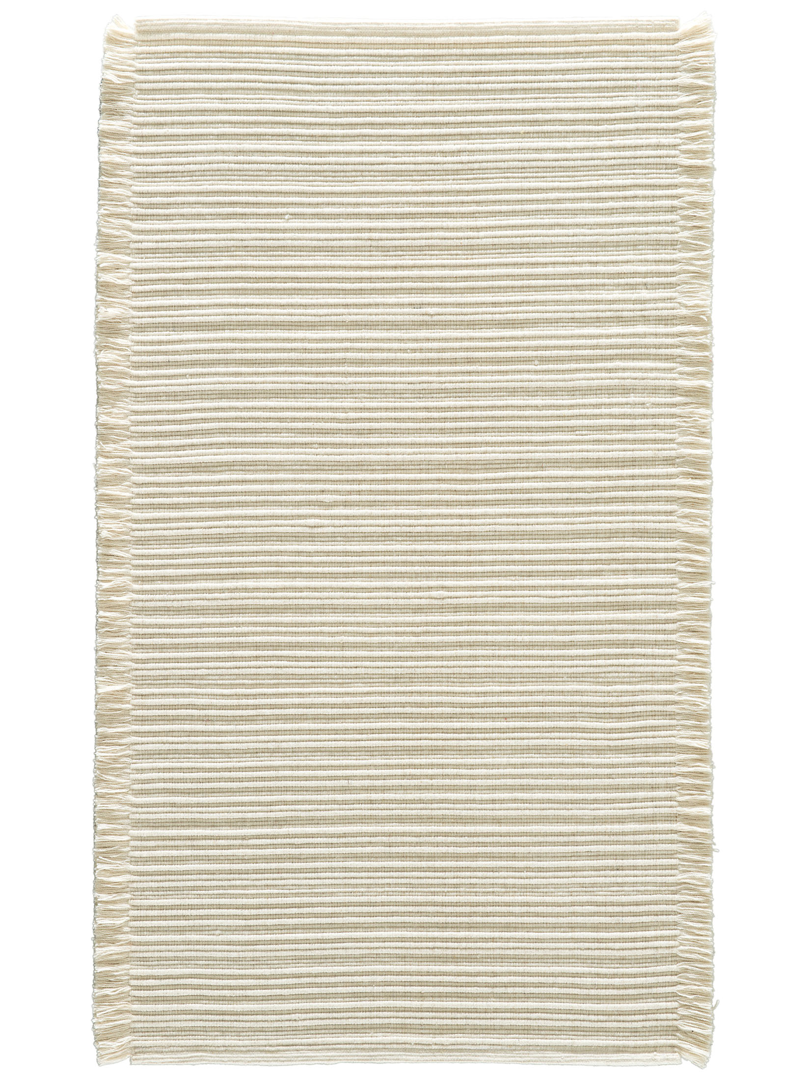 Larsbo Woll-Teppich, White