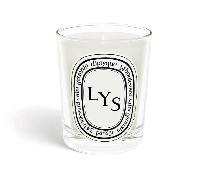 Lys - Bougie modèle classique