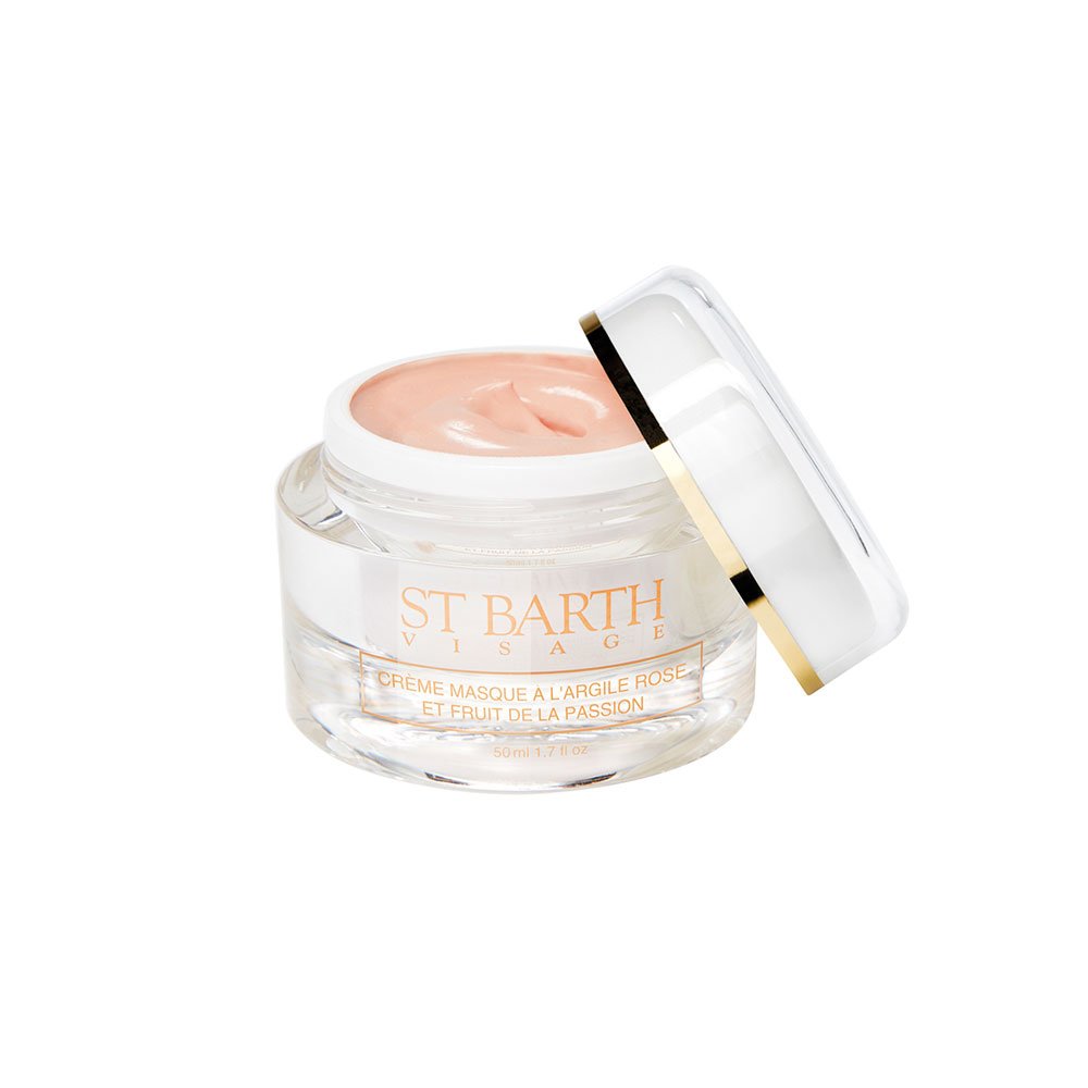 Ligne St. Barth Gesichtspflege Creme Maske mit rosa Tonerde und Passionsfrucht
