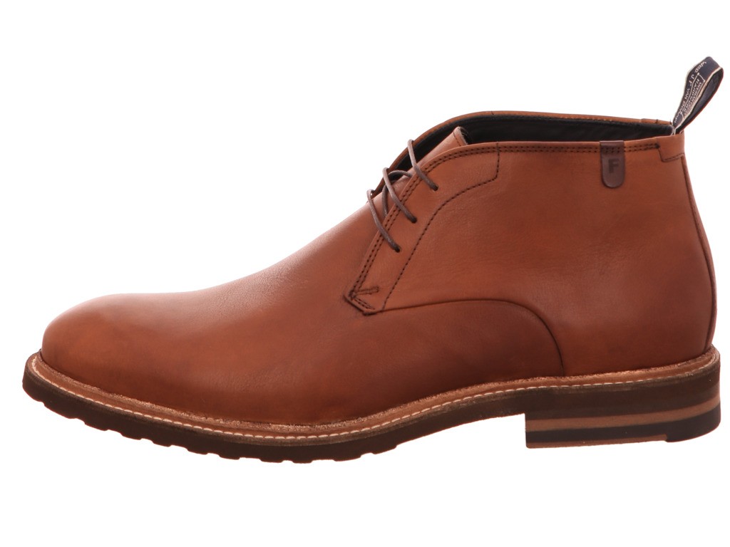 FLORIS VAN BOMMEL Stiefeletten braun Floris Casual Cognac Calf leat