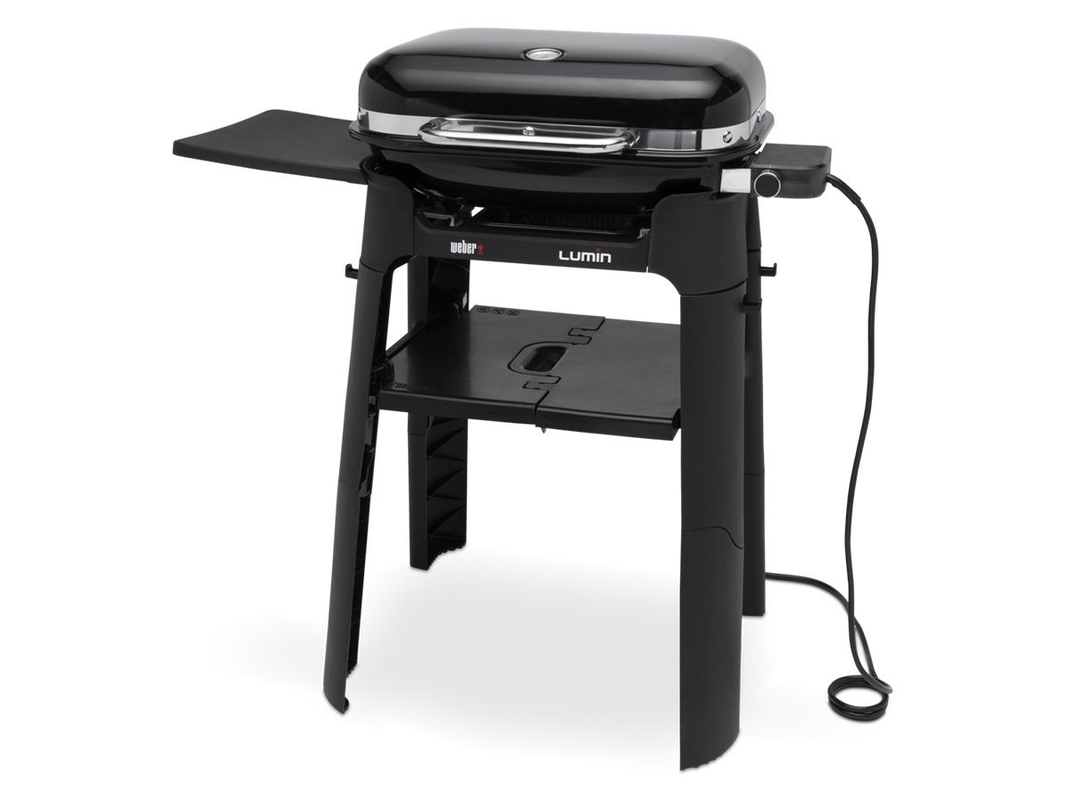 Weber Lumin Black Stand Elektrogrill