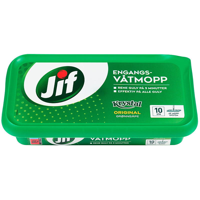 Jif Engangsmopp 10-pk Jif Krystal