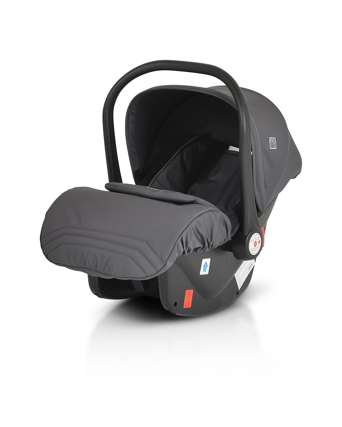 Babyschale Thira Gruppe 0+ (0 - 13 kg) Fußabdeckung 5-Punkt-Gurt Sonnendach Kindersitze