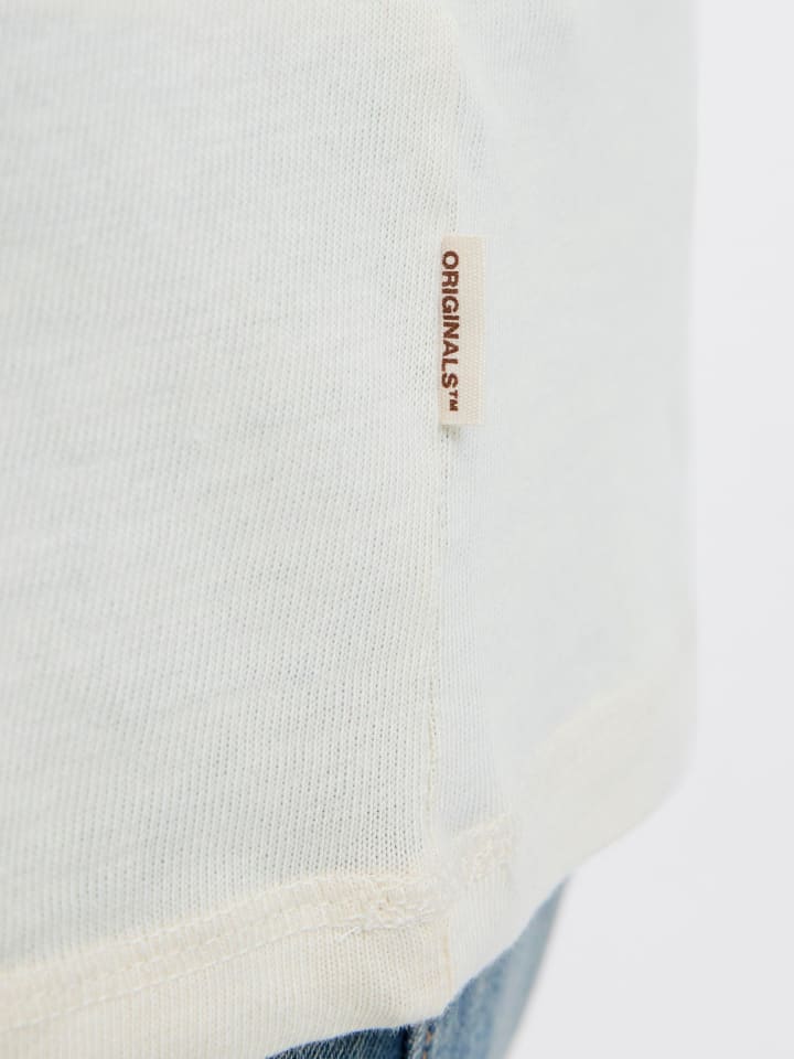 JACK & JONES PLUS T-shirt in Antique White günstig kaufen