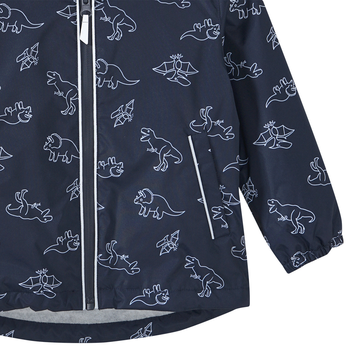 Jungen Regenjacke mit Dino-Allover