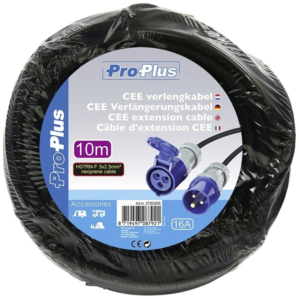 ProPlus Anhänger ProPlus Kabel CEE-Stecker Kabellänge=10 m