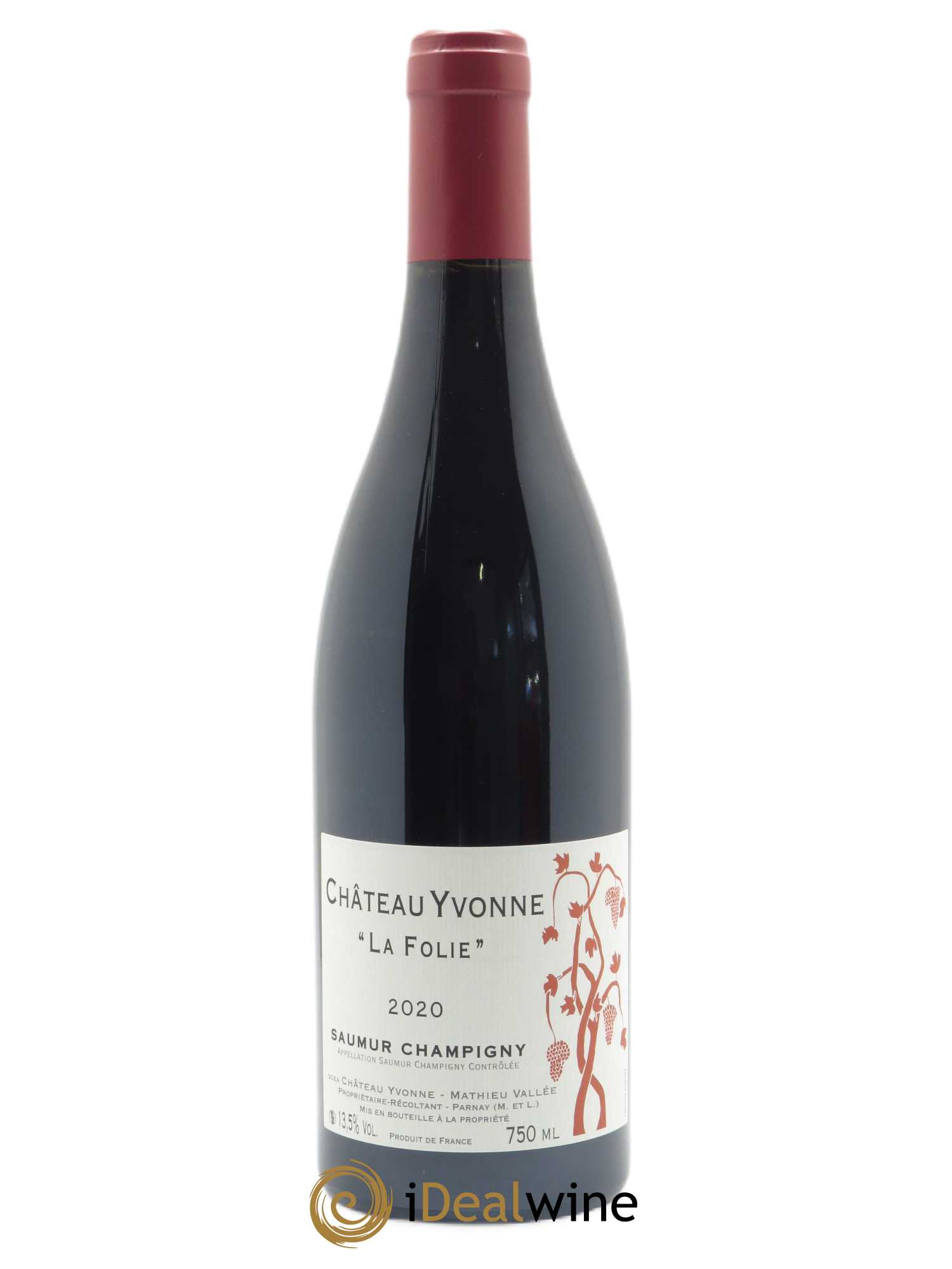 Saumur-Champigny La Folie Château Yvonne  2020 - Lot de 1 Bouteille