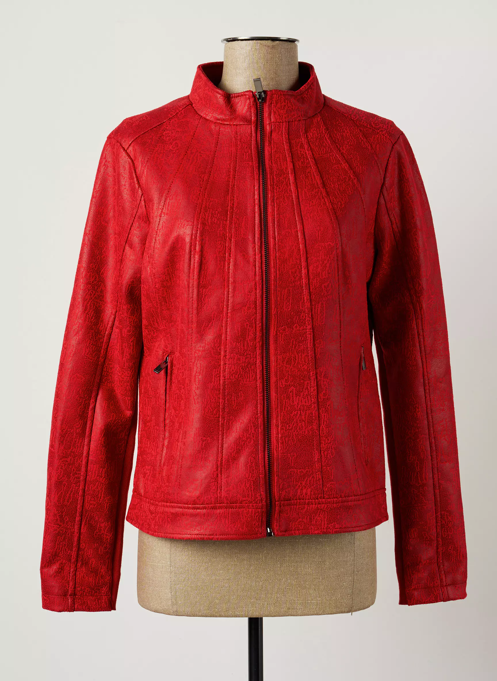 Desigual Vestesimilicuir Femme couleur rouge