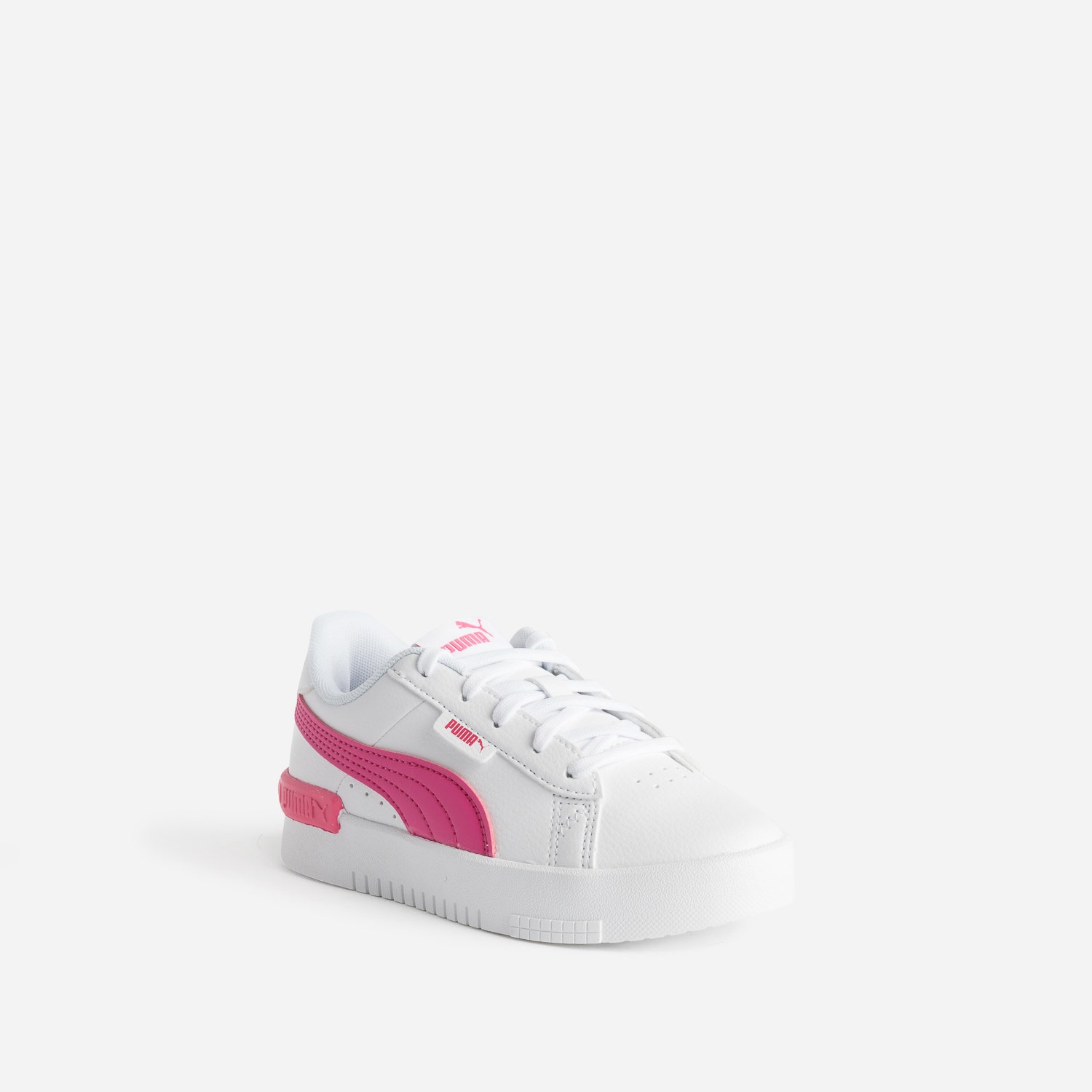 Tennis PUMA blanche et rose foncé