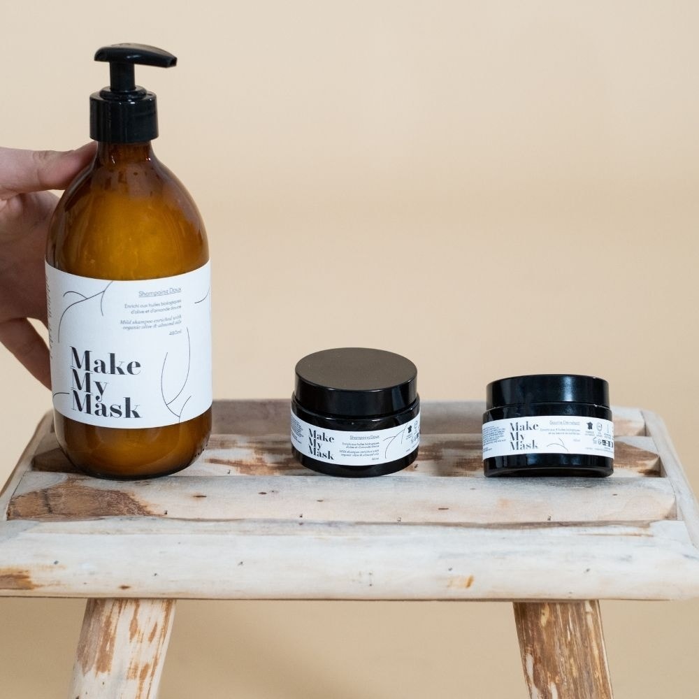 makemymask Baume Démêlant - Format voyage Après-shampoing