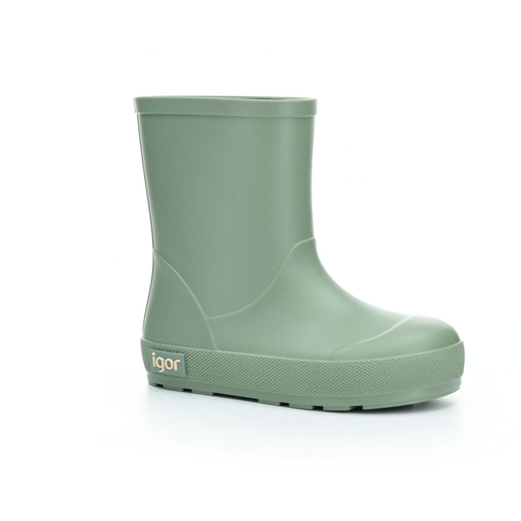 Igor Yogi Verde/Green Barfußgummistiefel