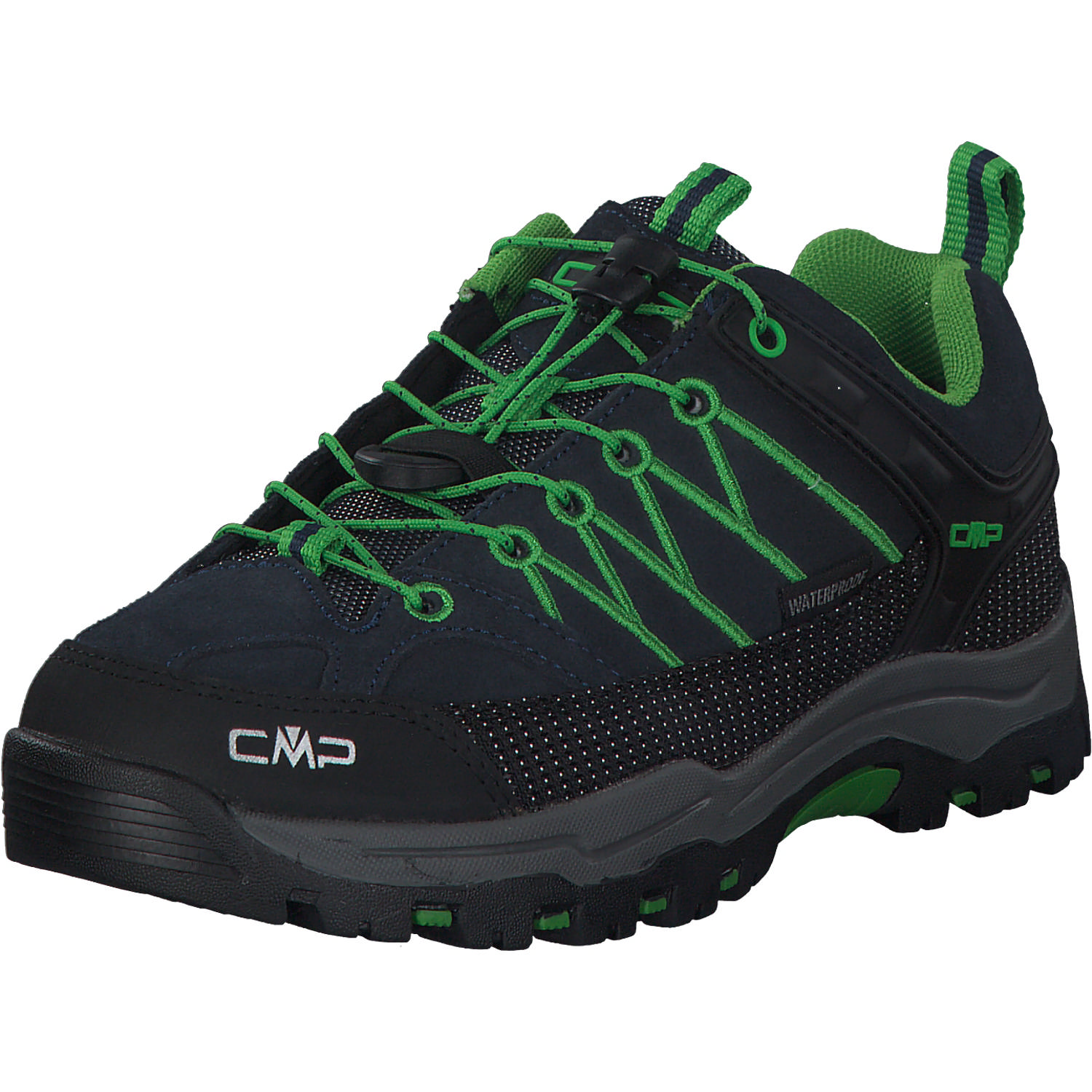 CMP Rigel Low 3Q13244 M, Trekkingschuhe, Kinder, b.blue-gecko