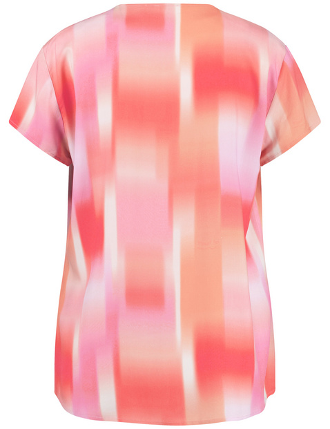 Fließende Bluse mit Farbverlauf