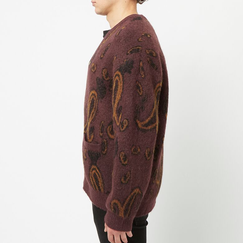 Carhartt WIP Medford Cardigan paisley jacquard