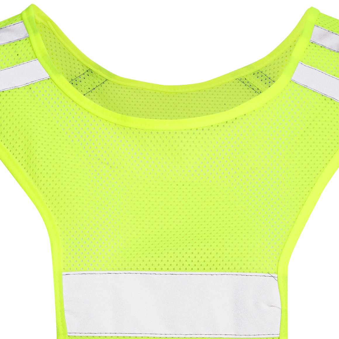 Mesh-Warnweste mit Reflektorstreifen