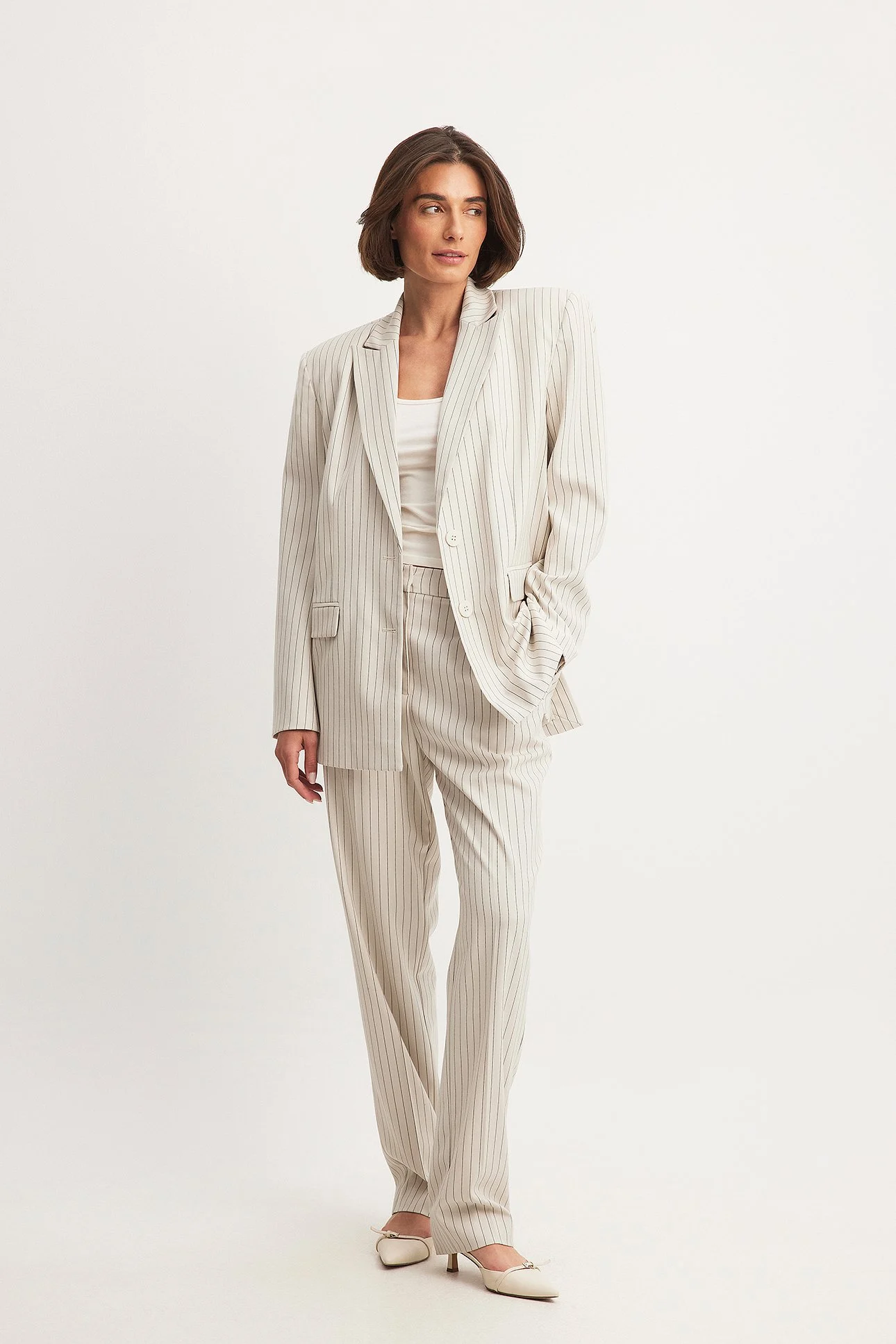 Nadelstreifenblazer