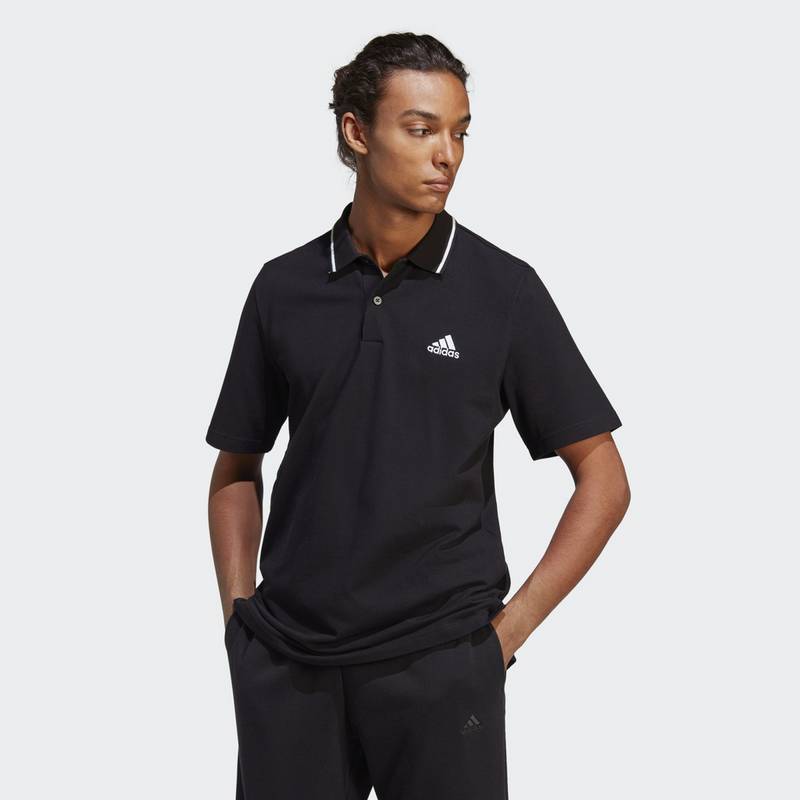 adidas Essentials Piqué Small Logo Poloshirt T-Shirt Herren