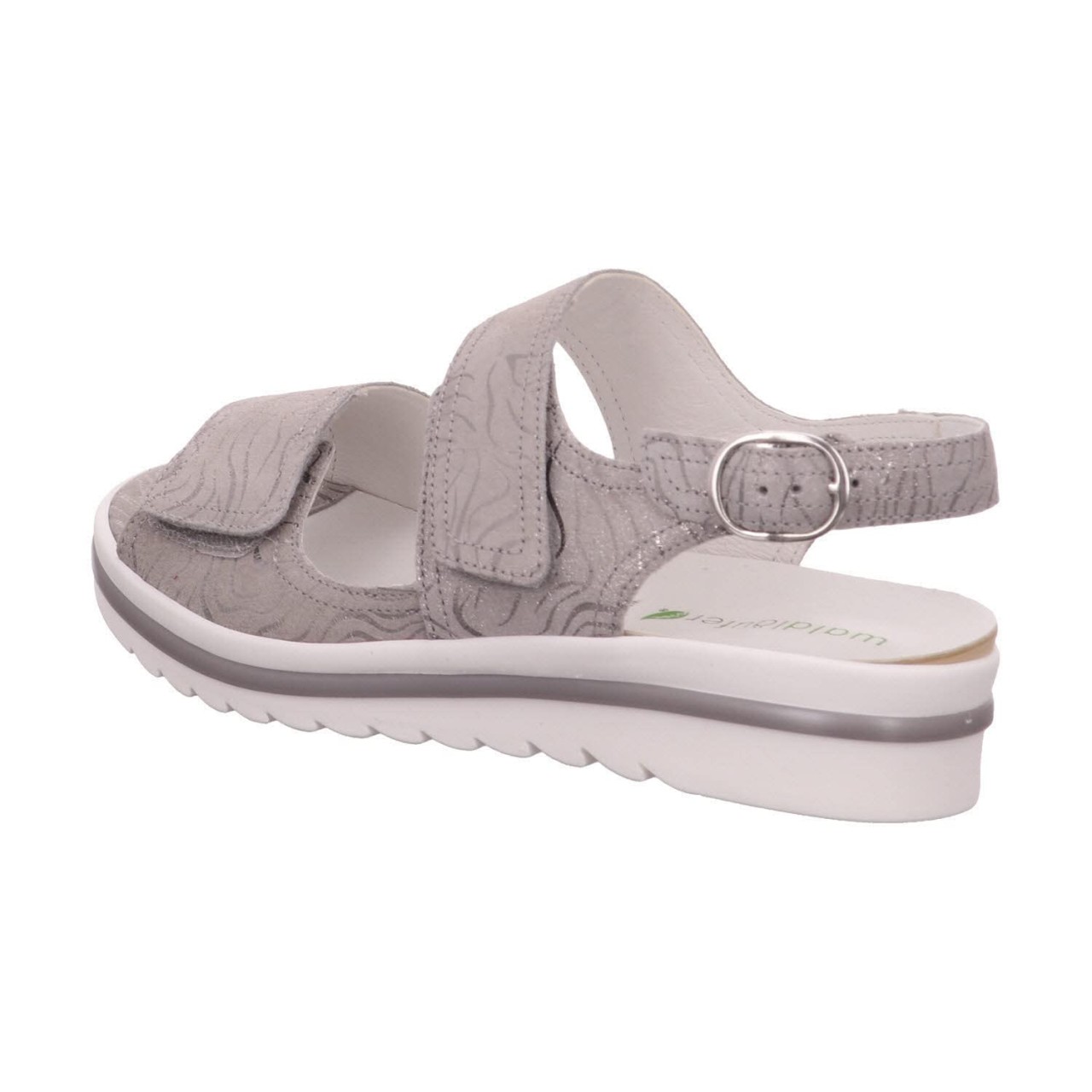 WALDLÄUFER Klassische Sandalen grau Hakura