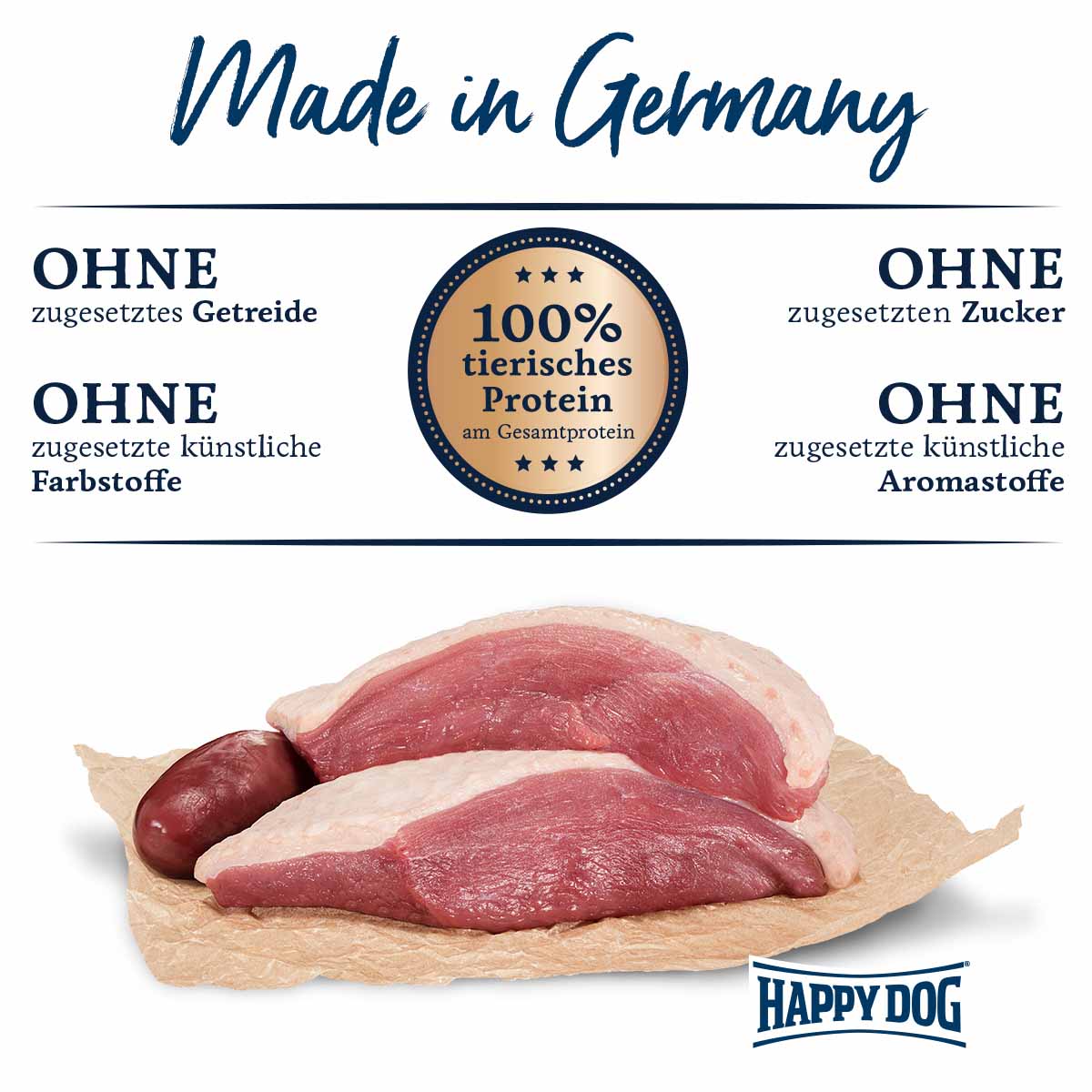 Happy Dog Sensible Pure France (Ente) günstig kaufen bei ZooRoyal