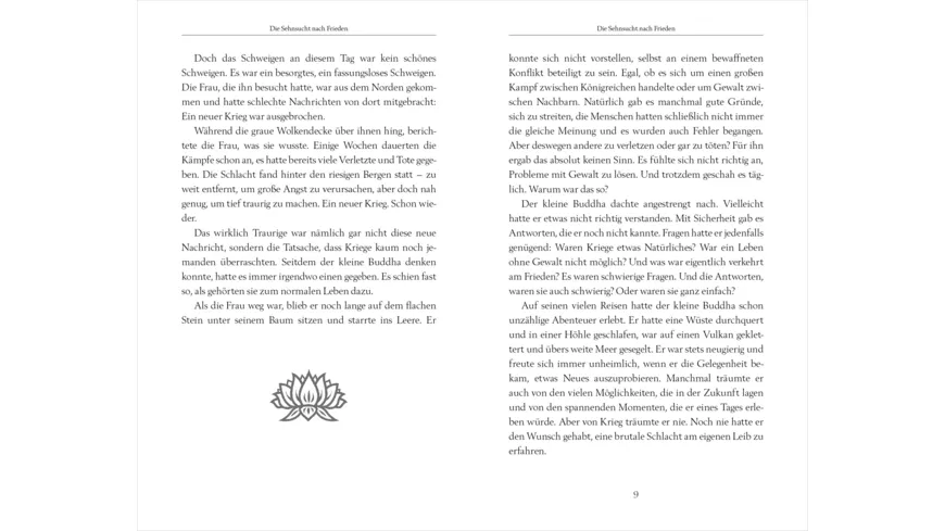 Der kleine Buddha und die Sehnsucht nach Frieden