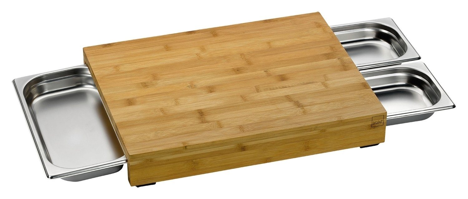 kela Auflaufform Schneidebrett KENINA, Braun, B 46 cm, Holz