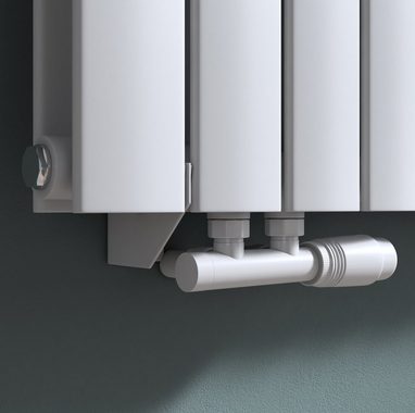 doporro Badheizkörper Badheizung Paneelheizkörper Vertikal Bad-Heizkörper FS, sehr angenehme Strahlungswärme