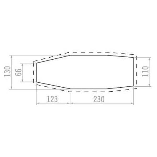 FP ARCO 2P - Zeltplane