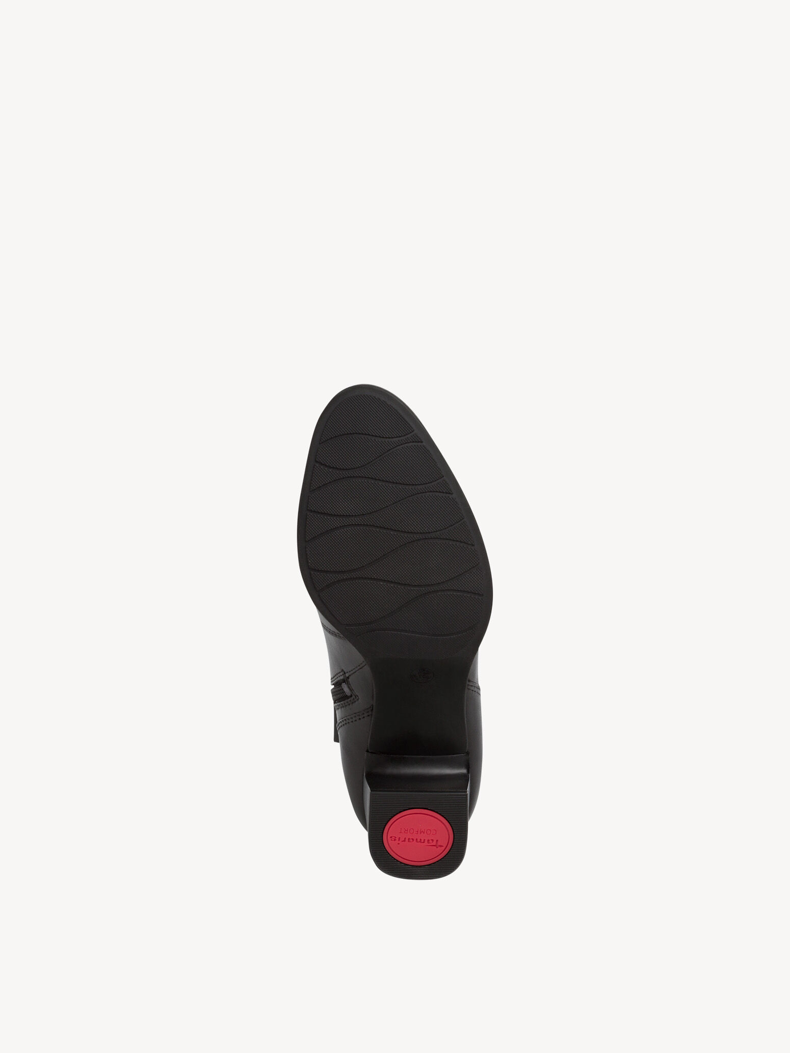 Bottine Chelsea en cuir - noir