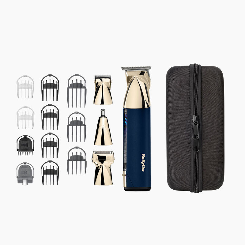 Super-X Metal Series 15 in 1 Multi-Trimmer (GoldBlue)