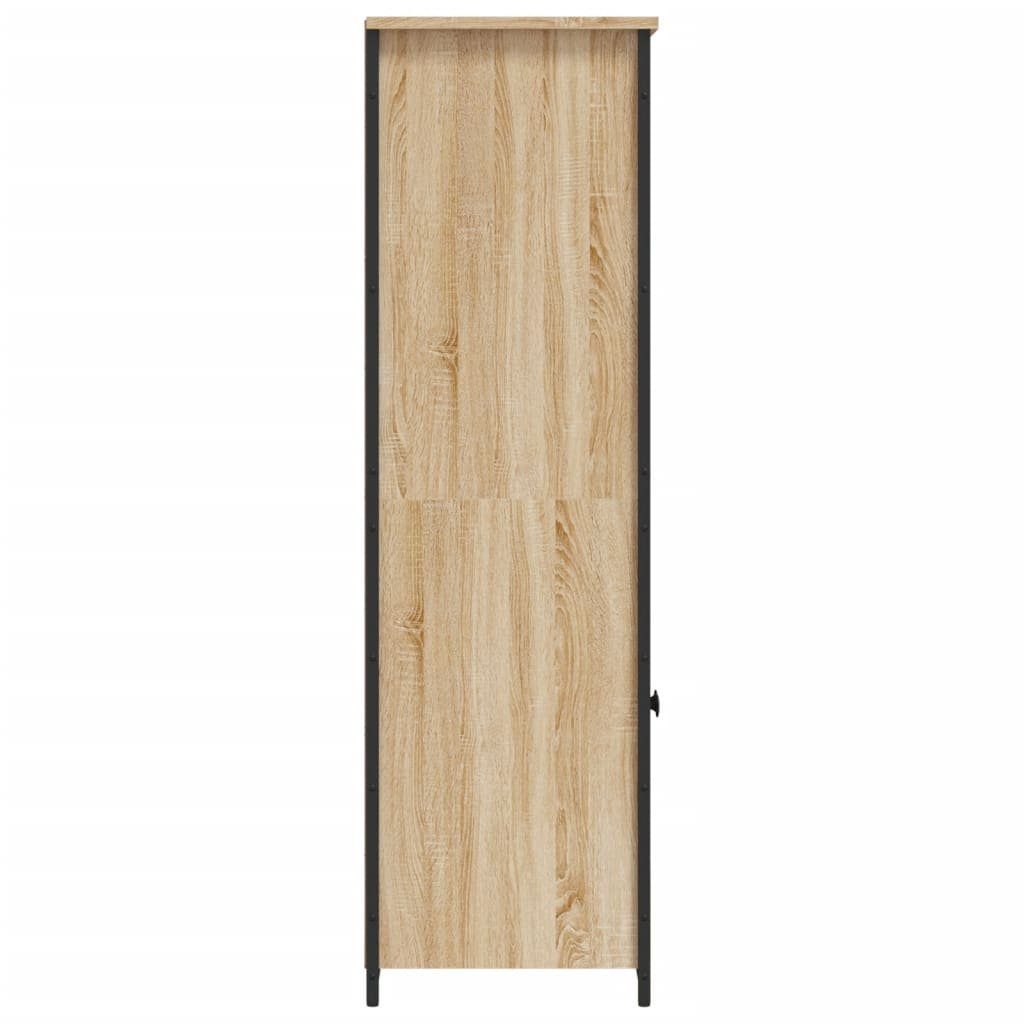 vidaXL Anrichte Highboard Sonoma-Eiche 62x36x121,5 cm Holzwerkstoff