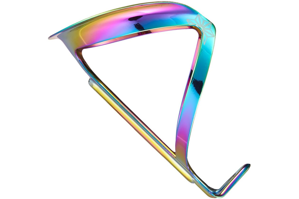 Supacaz Fly Cage Ano Aluminum Flaschenhalter - oil slick
