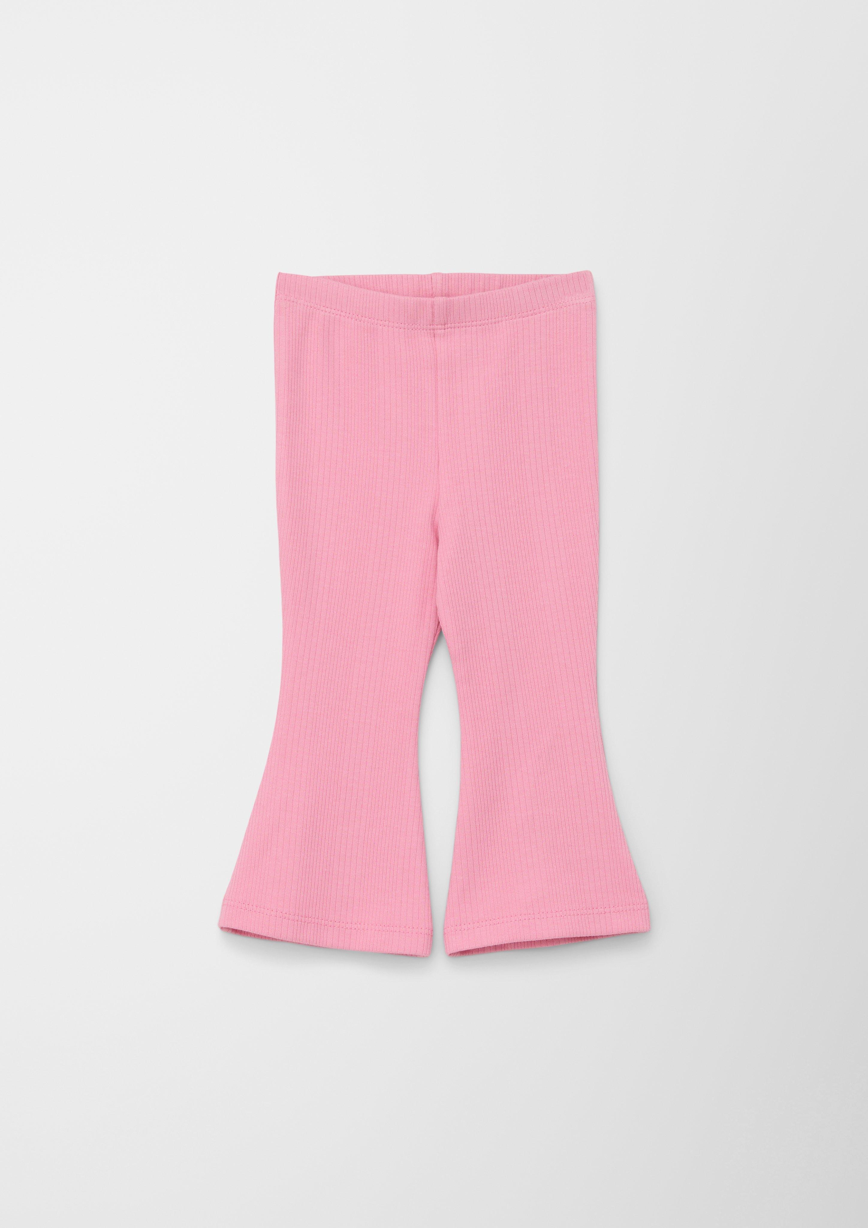 Ripp-Leggings mit ausgestelltem Bein  2134153-4325