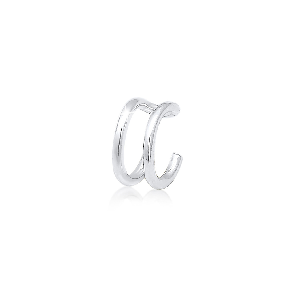 Elli Elli Boucles d'Oreilles Geo Oreillete Femme-(925/1000) Argent Boucles d'oreilles
