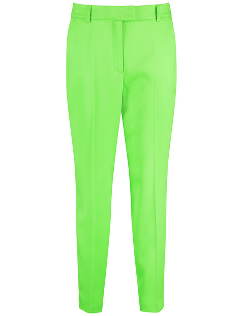 Stretchkomfortable 7/8 Hose mit Bügelfalten Tailored Fit