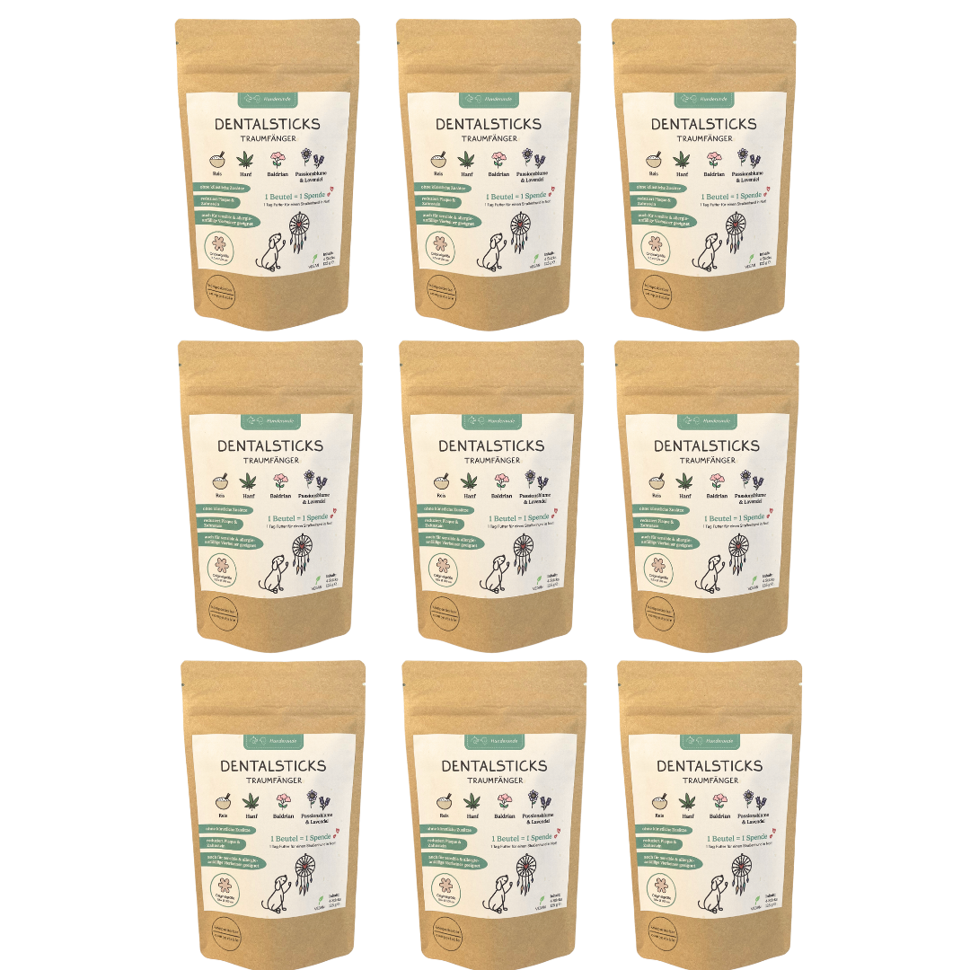 Hunderunde Snacks Hunderunde Traumfänger Dental Sticks – vegane Zahnpflege 1,08 kg