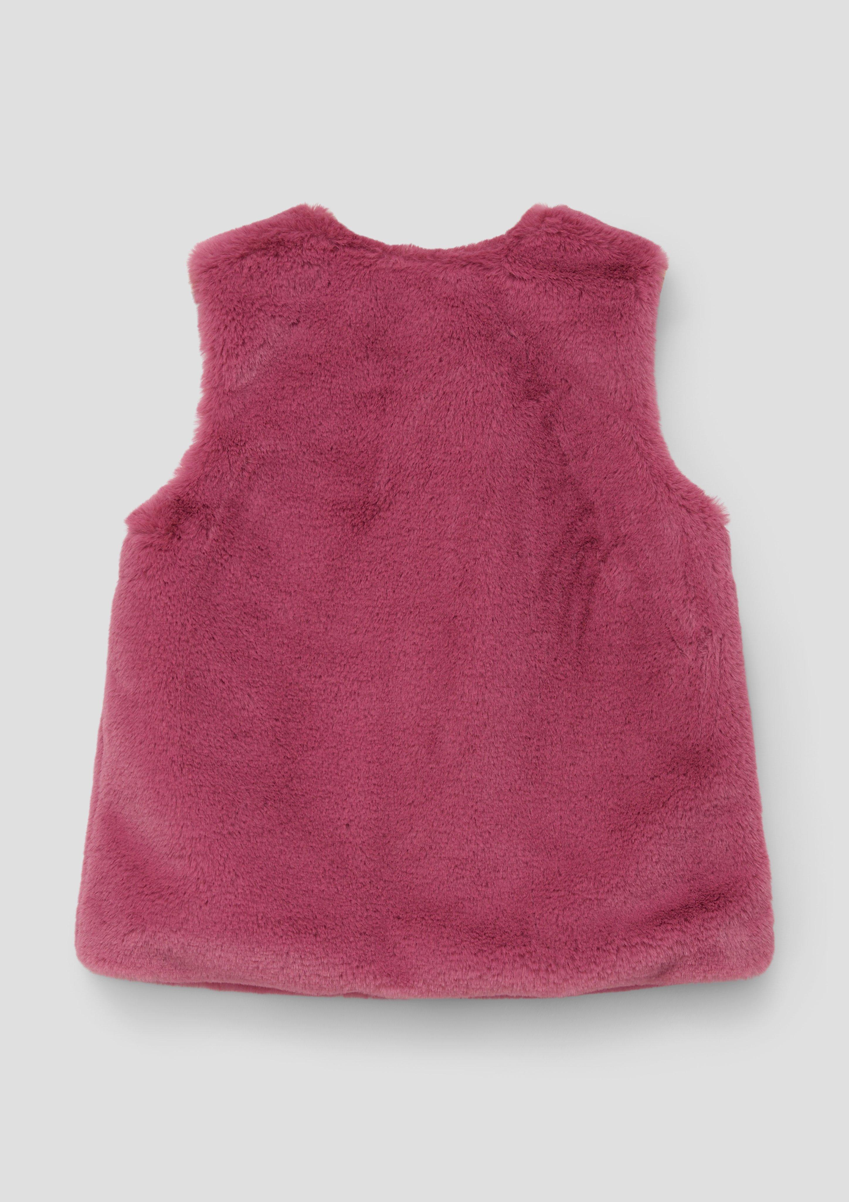 Weste aus Teddy-Plüsch  2137363-4592