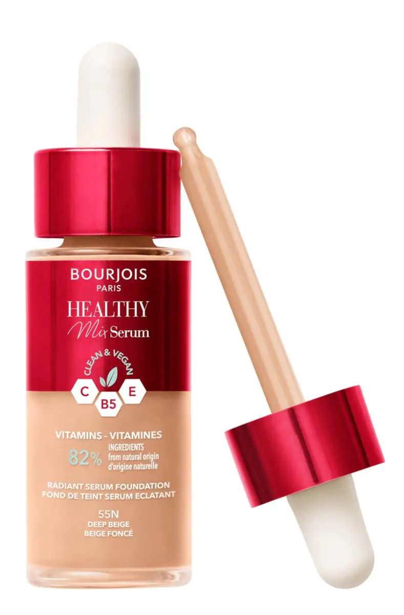 Bourjois Healthy Mix Serum podloga za lice, nijansa 55 Deep Beige