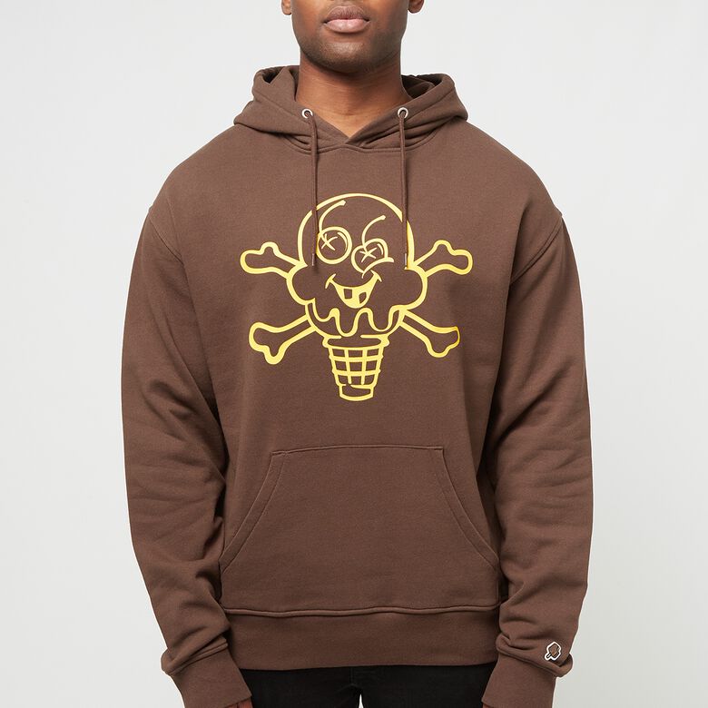 ICECREAM Cones And Bones Hoodie brown