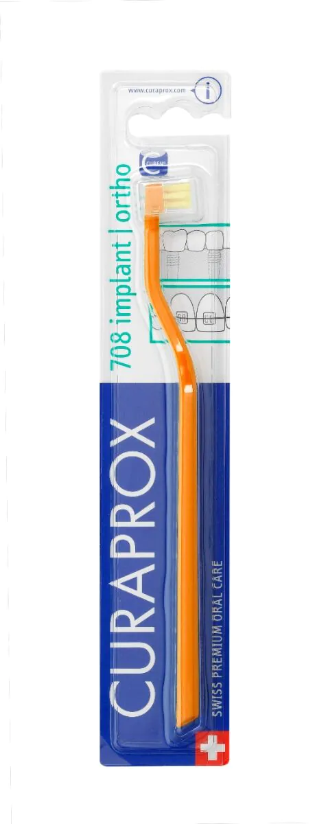 Curaprox CS 708 Implant Ortho - Οδοντόβουρτσα 1 τεμ.