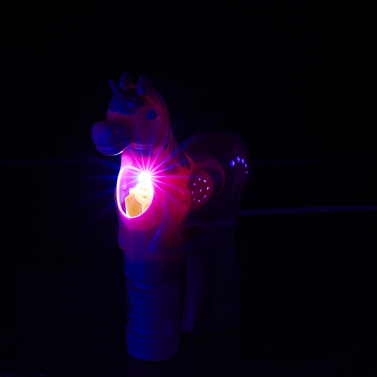 1 x Einhorn Seifenblasenpistole pink