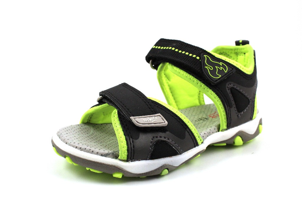 SUPERFIT Jungen Sandalen schwarz