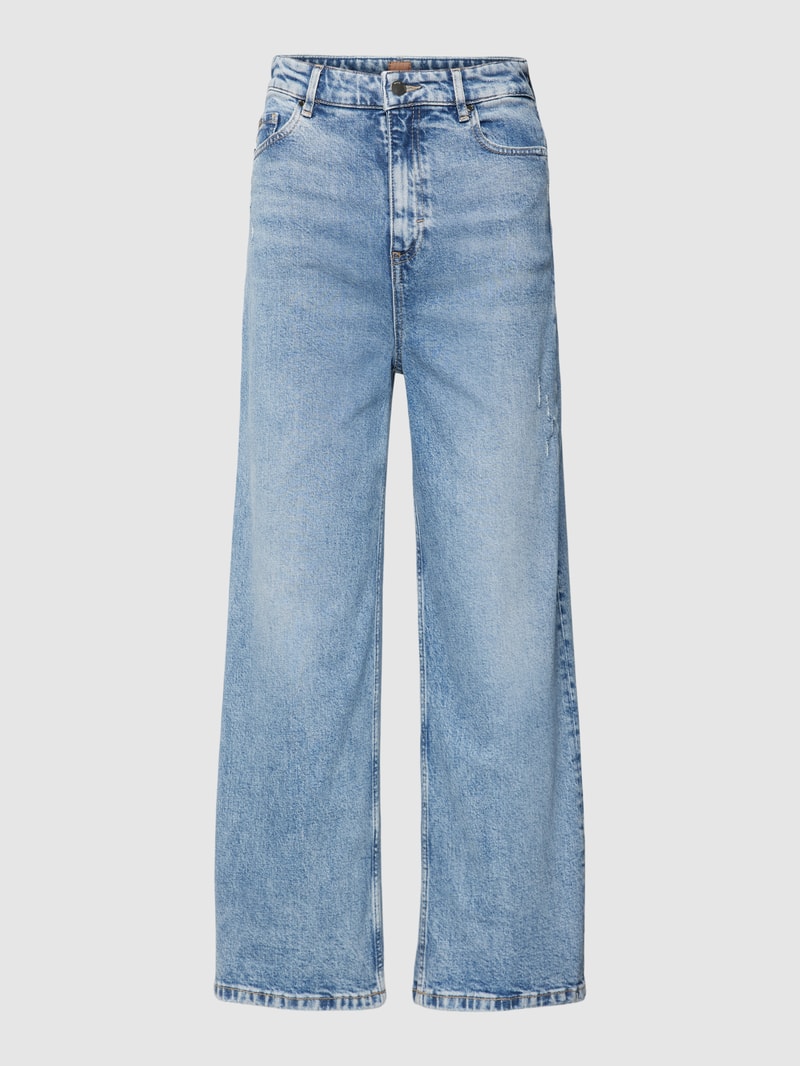 Jeans mit 5-Pocket-Design Modell 'MARLENE' in jeans