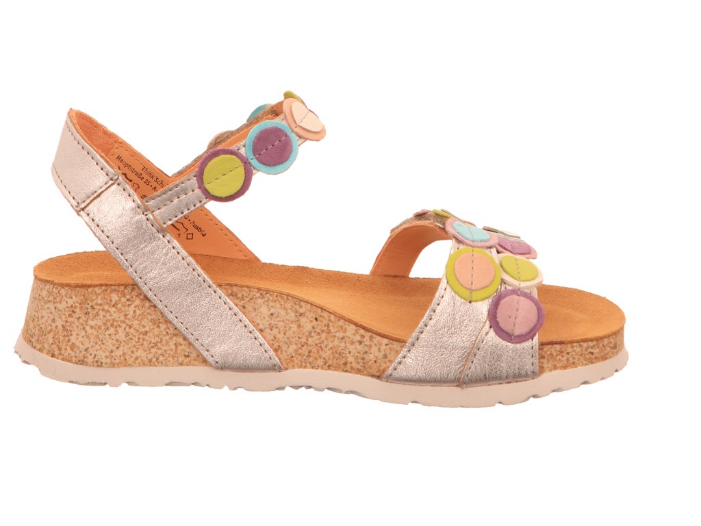 THINK Klassische Sandalen silber Koak