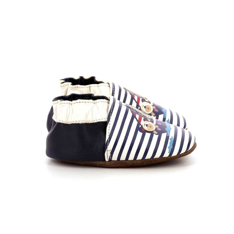 Chaussons cuir tannage vegetal Sailing The Sea