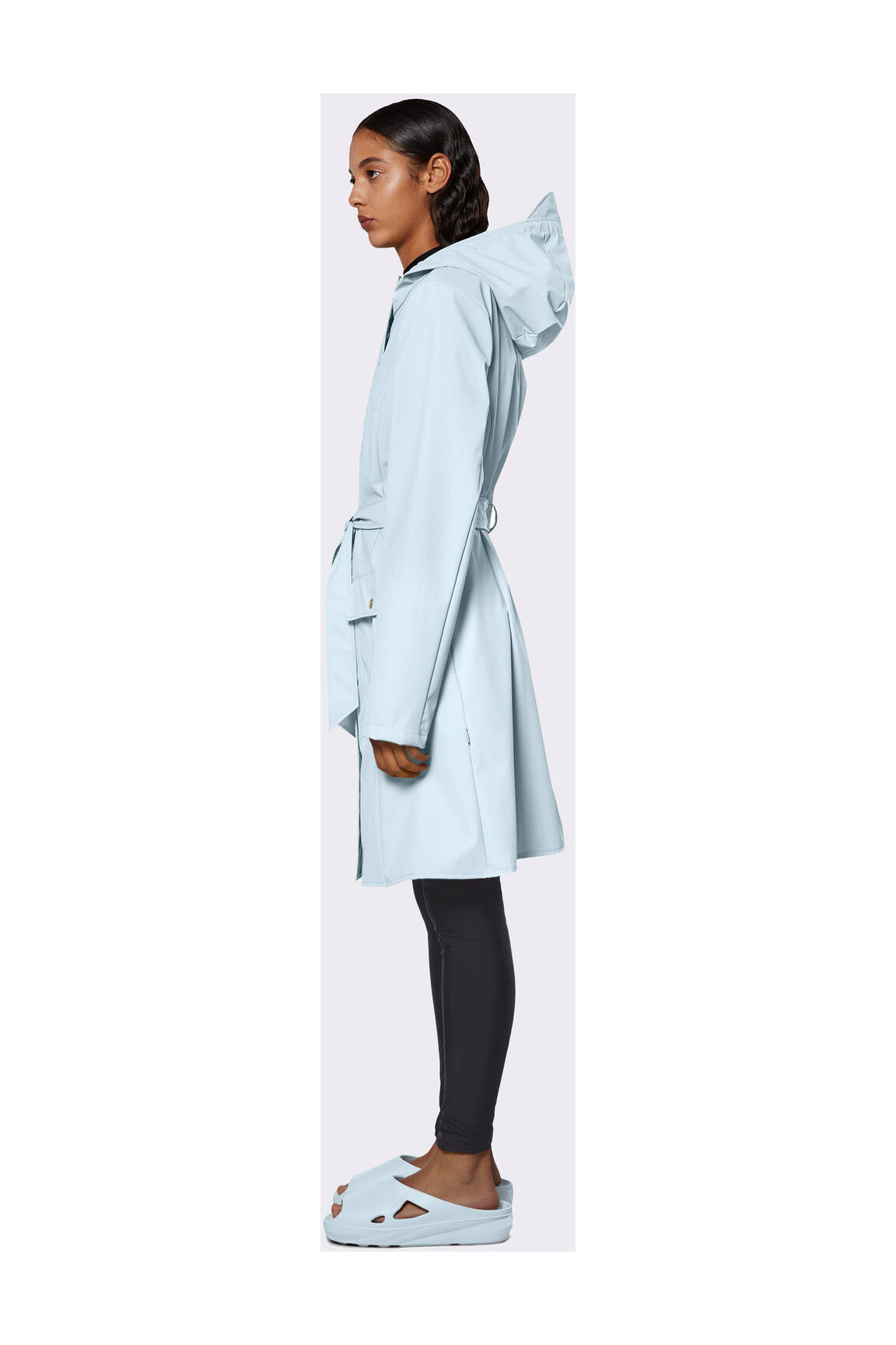 Rains Impermeables Trenchs Femme couleur bleu