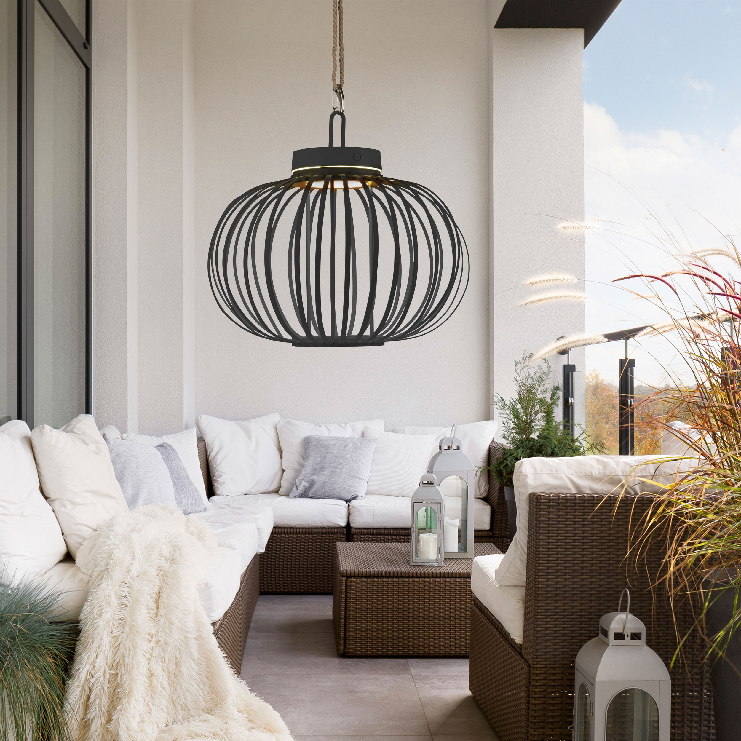 JUST LIGHT.LED-Akku-Tischleuchte 1flg
