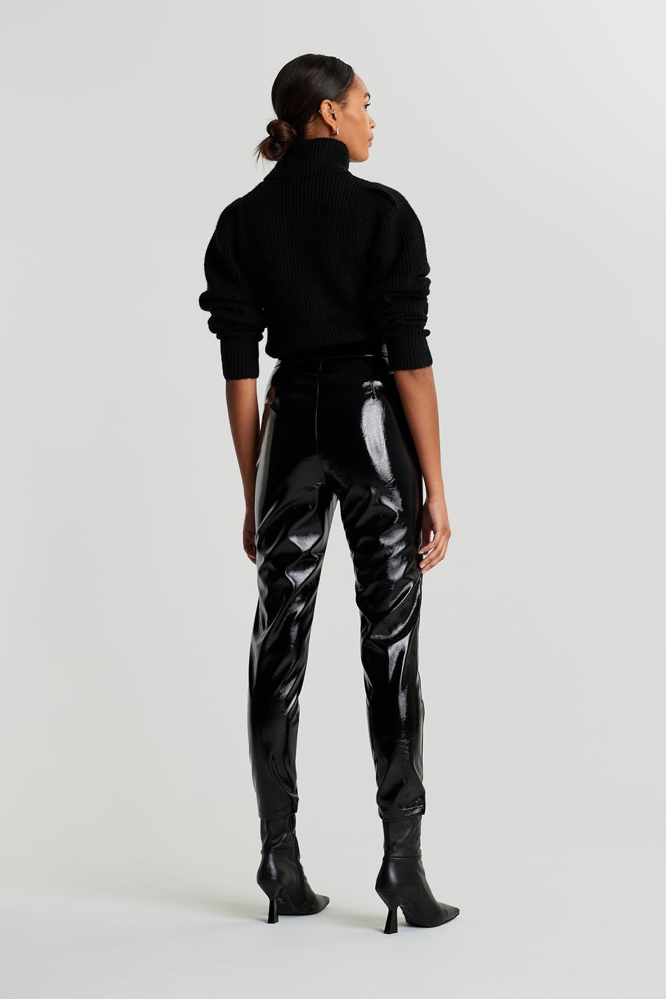 Janette vinyl trousers